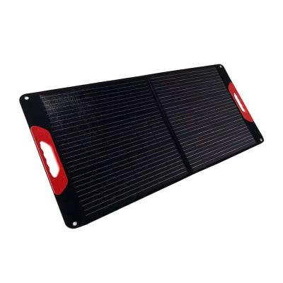 China 100W 150w 200w foldable solar kit Foldable Charger buy solar panels supplier for power Station generator folding pv for sale