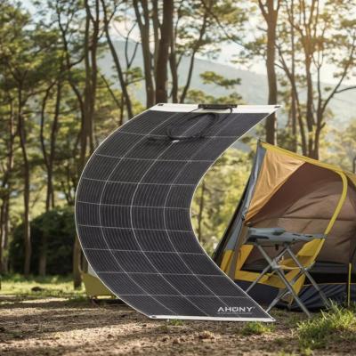 Cina Monocristallino Leggero Flessibile ETFE pannello solare pannello solare fotovoltaici flessibile180w resistente all'acqua CE ROHS in vendita