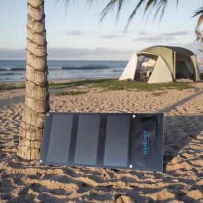 China 21w Mobile Solar Panel Charger small mini folding solar panel Integrated USB Mobile Phone Solar Charger for sale