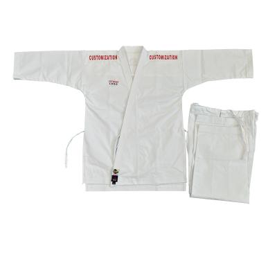 China Polyester / Cotton Customized karate KATA canvas uniform karate kimono   Accept customer customization for sale