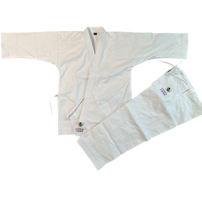 China 100% Cotton 10 oz cotton canvas karate uniform, accept various customizations for sale