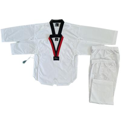 China Spandex / Polyester The Factory price Wholesale custom  High quality new breathable  Taekwondo uniform  OEM for sale