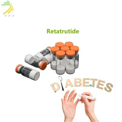 China Cas 2381089-83-2 LY-3437943 Retatrutide Peptide 10mg Mw4845.44 For Type-2 Diabetes for sale