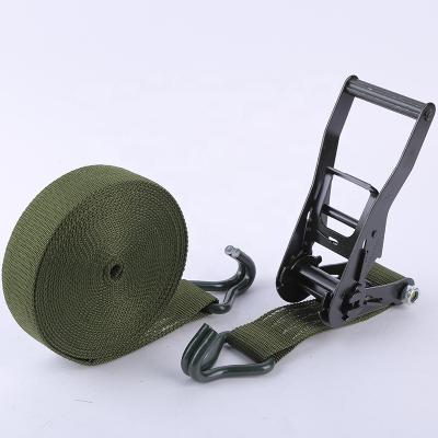 China Cargo Safety Cargo Lashing Strap / Ratchet Tie Down / Ratchet Ties Polyester PP for sale