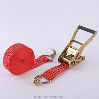 China Transportation.moving.shipping.storage cargo lashing strap/ratchet tie down/ratchet ties polyester pp for sale