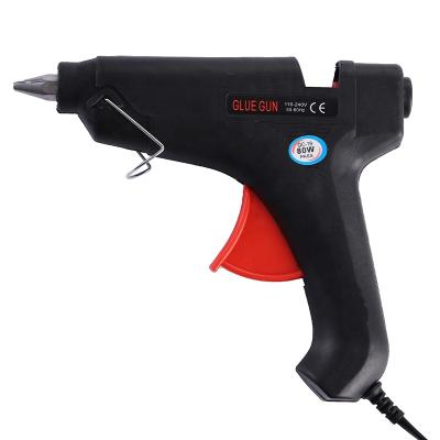 China Fast Hot Melt Glue Gun 80w Heating Industrial Glue Gun for sale