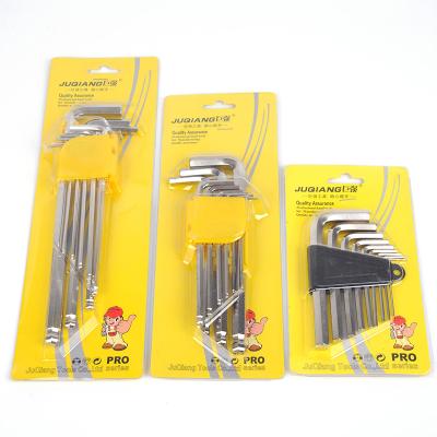 China Bristol Wrench Steel Stainless Steel Allen Key Hex Allen Wrench Free Samples Dimension Surface Material Origin Torx Key Color GUA for sale