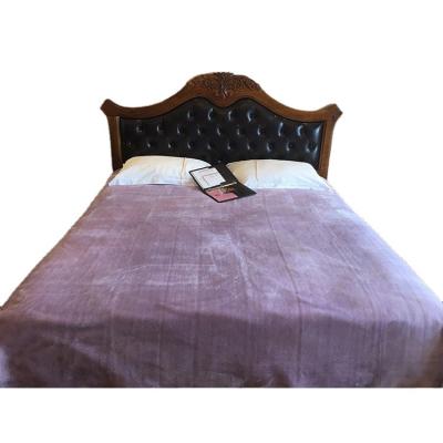 China SUPER SOFT Plain Color Super Soft 100% Polyester Blanket for sale