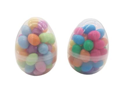 China Hot Selling Plastic PP Easter Eggs Large Plastic Easter Eggs Including Small Easter Eggs for sale