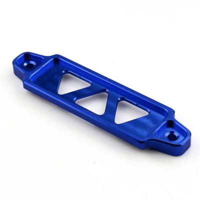 China Billet Aluminum JDM Wrapping Car Modified Billet Aluminum Battery Link Down Battery Holder Buckle Car Accessories for sale