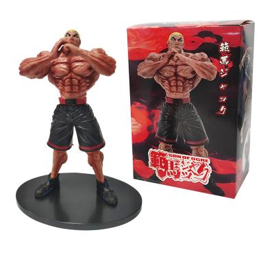 China 22cm ogre Baki Jack Hanma Figure Son Of Grappler The New Collectible Dolls Action Figure Anime Model for sale