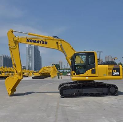 China Construction digging cheap price used excavator komatsu pc200 crawler excavator 2t for construction work for sale