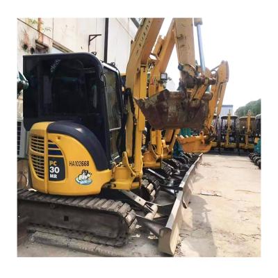 China Flexible Construction PC30MR-3 Komatsu Operaion Japan Crawler Excavators Used for sale