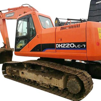 China Construction DH220 Doosan Used Used Excavator Manufacturers For Sale for sale