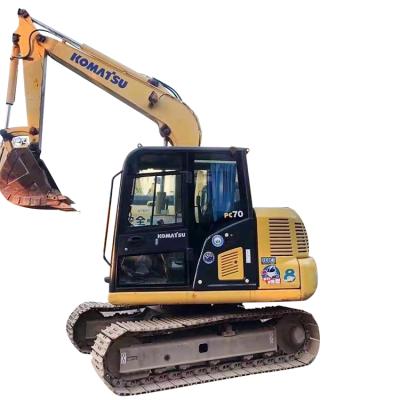 China Construction pc70-8 komatsu crawler type used excavator machine sale for sale