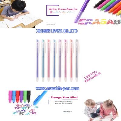 China Kids Painting 8 Color Friction Marker Pen With Eraser for sale