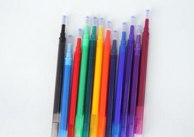 China Fabric Making High Temperature Erasable Pen Refills 20 Color for sale