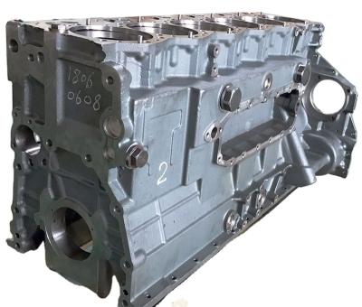 China Construction worksÂ   6D125 excavator engine cylinder block 6151-22-1101 6151-22-1100 for sale