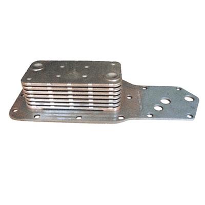 China Excavator Engine PC220-7 Excavator Oil Cooler Cover Core 6735-61-2110 for sale