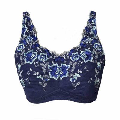 China High-end fake prosthesis silicone embroidery bra special underwear one piece breast for sale