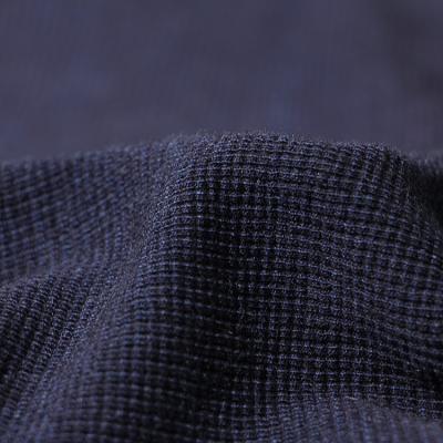 China 2022 China Factory Manufacturer Direct Sales Knitted Denim Fabric Breathable Waffle Fabric For Pullover Sweater for sale