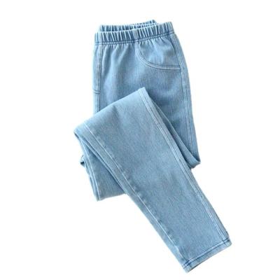 China China factory breathable denim legging jeans gaiters for woman for sale