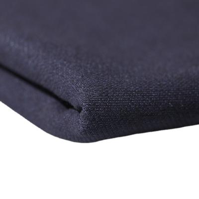 China Manufacturer-Supplier Soft High Quality Denim Knitted Fabric Polyester Spandex Velvet For Jeans for sale