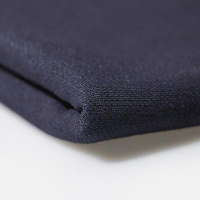 China Breathable Knitted Velvet Denim Fabric Indigo Velvet Knitted Denim Fabric For Jeans for sale