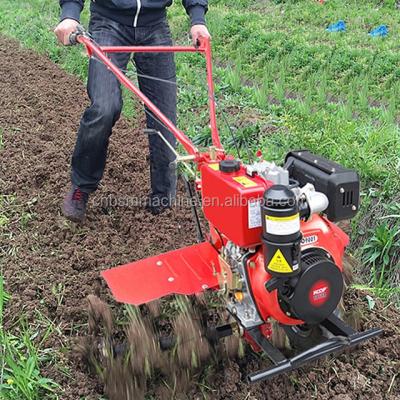 China Rotary Tiller Multifunctional Tiller Machine 6.5HP Farm Power Plowing Tiller for sale