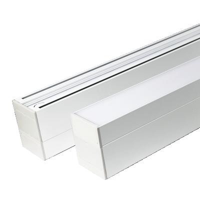 China Aluminum+PC Cover Litehome Seamless Connectable Pendant Indoor Wall Lighting 8ft 2400mm 100w LED Linear Lights for sale