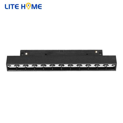 China Commercial Lighting Litehome DC48V 45W COB Magnet Led Track Beam Angle 36 adjustable magnetic led bluetooth track light for sale