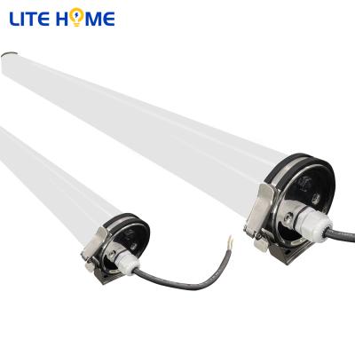 China Warehouse 1200mm CE ROHS Waterproof FCC IP66 IK09 LED Tri-Proof Light For Workshop for sale