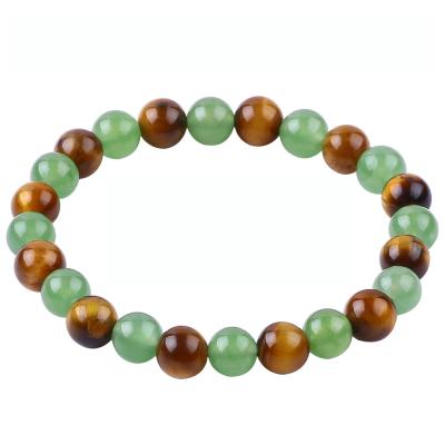 China Handgemaakte elastische vrouwen healing stone kristal armbanden voor positieve energie Te koop