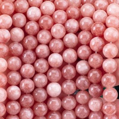 Cina 8mm Sun Stone Gemstone Perle di cristallo per la produzione di gioielli in vendita