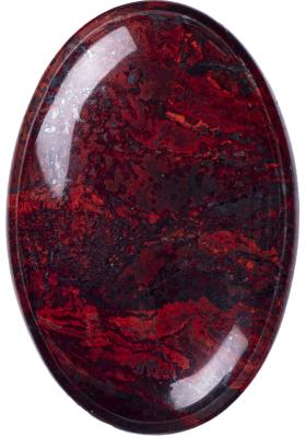 China Piedra de palma de jaspe de flores rojas naturales - Cristal curativo para el equilibrio energético y la conexión a tierra en venta