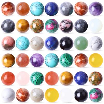 China Assorted 16mm Healing Crystal Sphere Ball For Domicile Decoration for sale