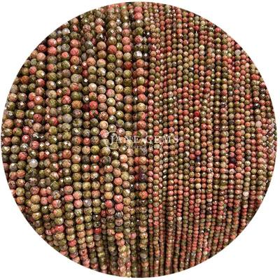 Chine Perles de pierres précieuses cristallines naturelles en forme ronde à facettes petites et lâches à vendre