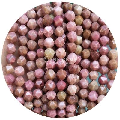 China Wholesale Natural Crystal Gemstone Faceted Beads Faceted Loose Stone Bead Accessories Rhombus Bead Spacer for Jewelry for sale