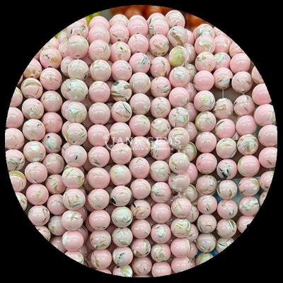 중국 Gemstone Beads for Bracelets Various Types Turquoise Loose Bead Strands for DIY Jewelry Making 판매용