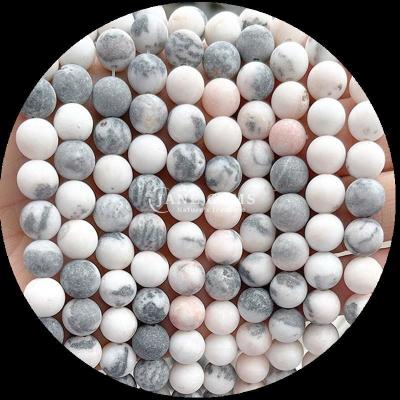 Cina s Best Gems Perle per fai da te Gioielleria Funzione di fabbricazione Frosted Various Loose Round Bead Strands 8mm Dimensione Paese d'origine in vendita