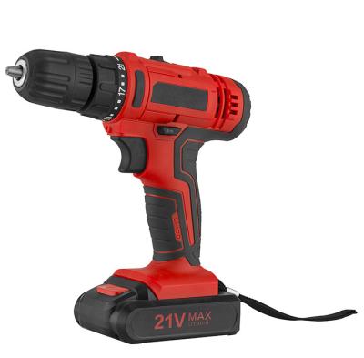 China 21V Professional Cordless Drill Machine Tools Manufacturing Hammer Drill Power Drills Wood: 30mm for sale