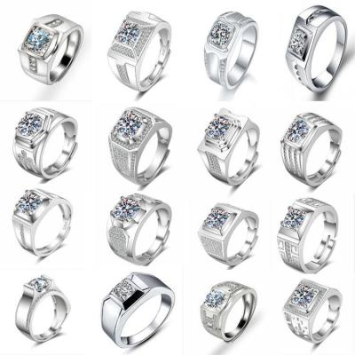 China TRENDY Best Selling Classics Design Ring Silver Jewelry Women Gift Zircon Party Sterling Stone Wedding Technology for sale