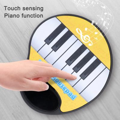 China Dropshipping Electric Durable Non-slip MUSIC MOUSE PAD MUSIC PAD Piano Pattern Piano Office Leisure Toys Protective Wrstband Mous Piano for sale