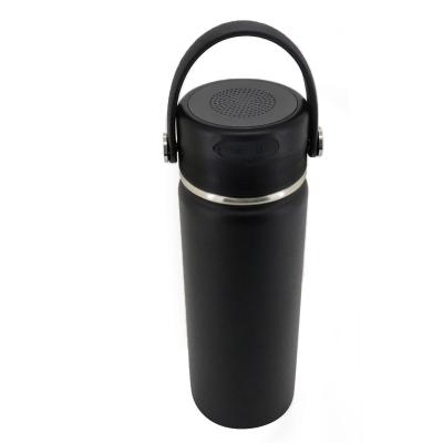 China AirPlay Smart Stainless Steel Speaker Wireless Water Bottle For Bluetooth Speaker Digital Music Bottle for sale