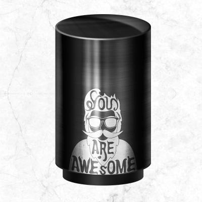 China Viable Wholesale Custom Logo Stainless Steel Copper Coated Pint Mug Camping Beer Mug for sale