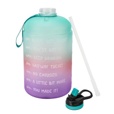 China Sustainable Malaysia 1 Gallon Water Bottle Custom Straw Lid Plastic Buyer With Low Price for sale