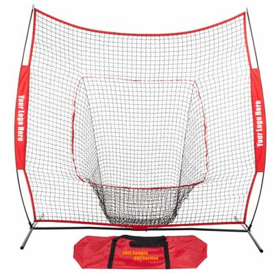 China Wholesale Portable Baseball Softball Batting Pitching Protective Hitting Training Practice Baseball Net for sale