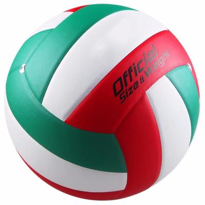 중국 Wholesale Cheap Price Thermal Bonding Volleyball Custom Volleyballs Bag Leather Customize Ball Logo Style Packing Modern Rubber 판매용