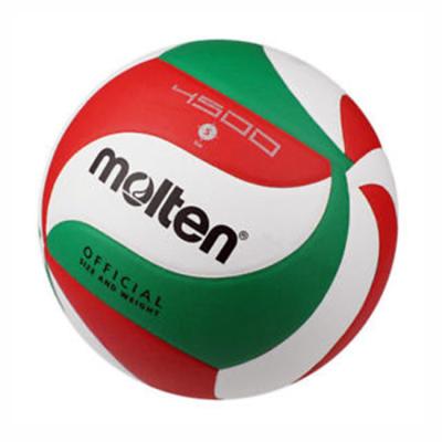 China Hot Sale Molten Volleyball Professional High Quality Super Fiber Soft PU Leather Custom Logo Molten 4500 5000 Volleyball for sale