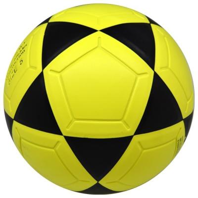 Chine Yellow red blue green pvc synthetic leather Foot Ball Size 5 Football soccer Ball à vendre